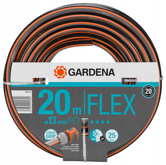 

Wąż ogrodowy Comfort Flex 1/2", 20 m Gardena