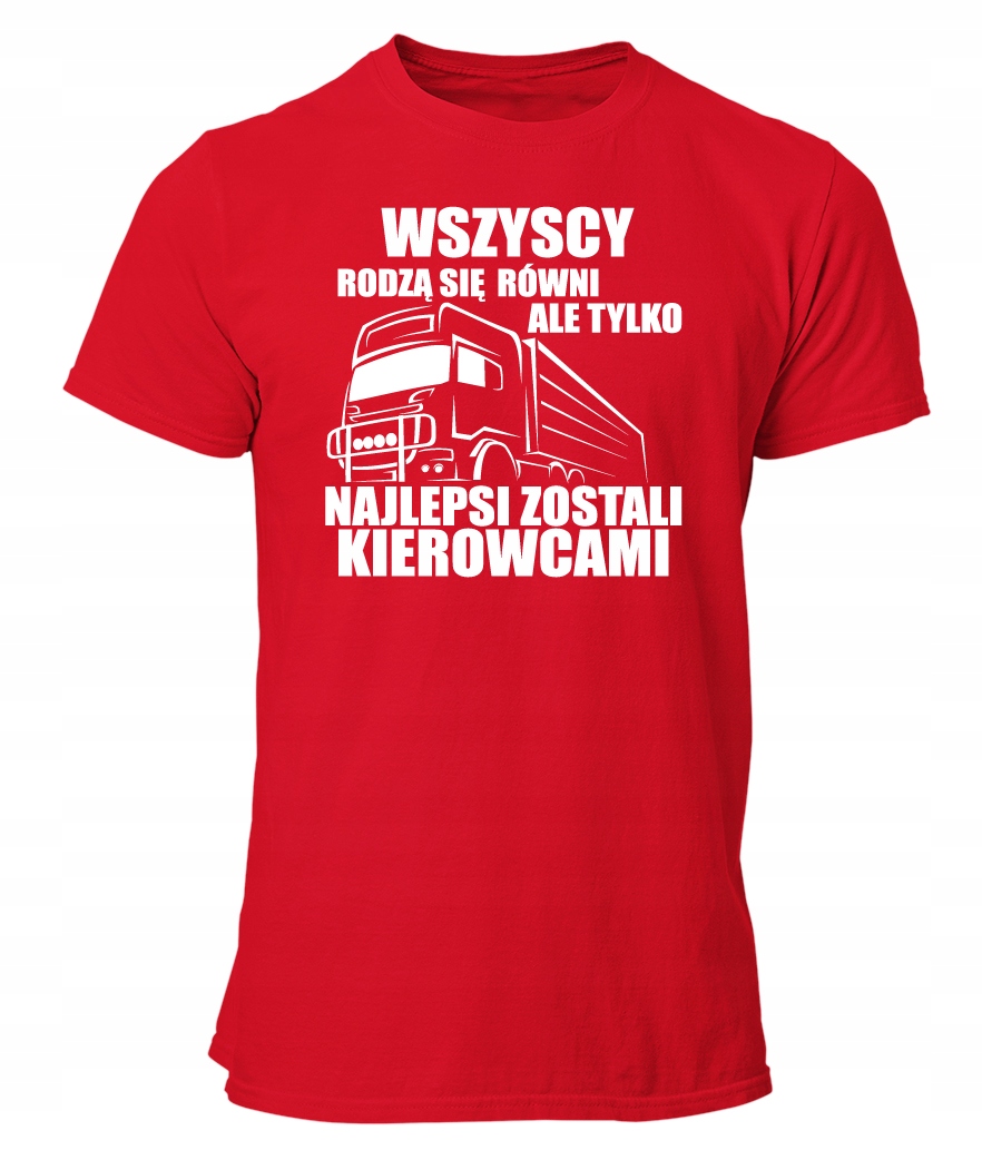 

Koszulka T-shirt dla Kierowcy Ciężarówki Tira XXXL