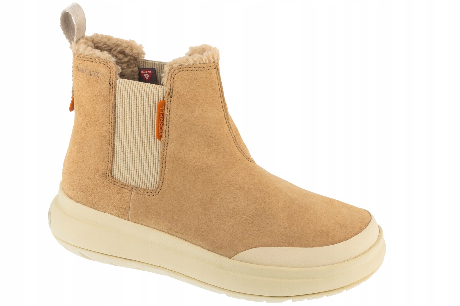 Merrell Marquette Thermo Pull On Wp (37) Dámské zimní boty Semišové béžové