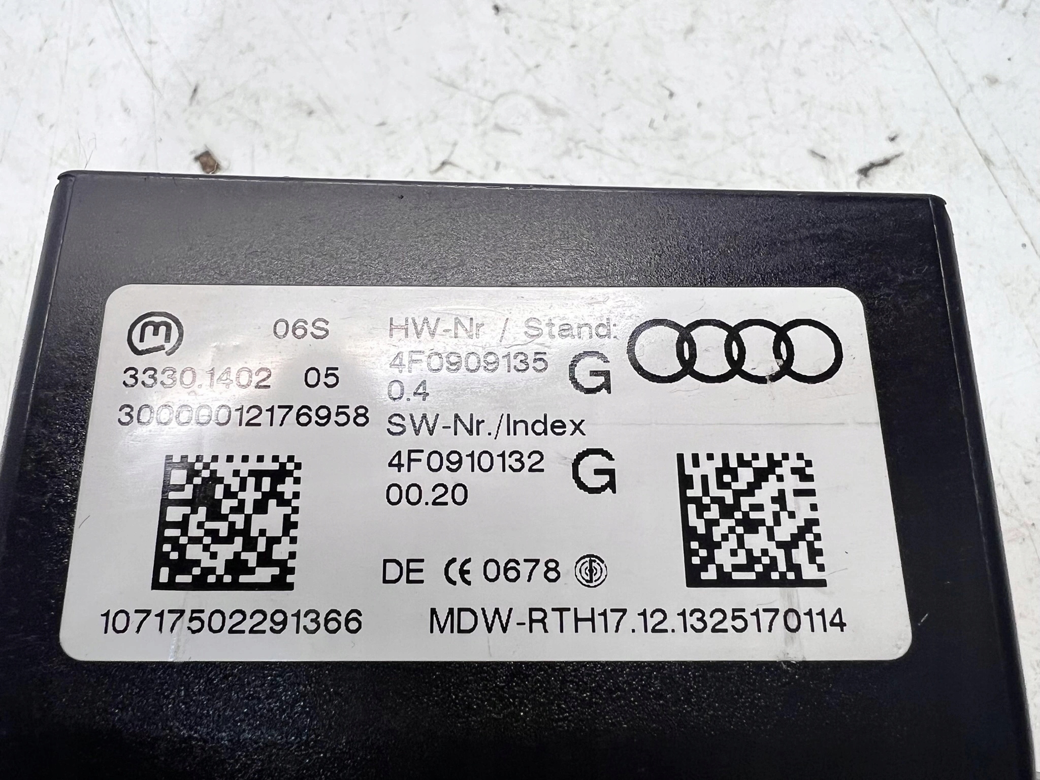 Accensione lettore AUDI A6 C6 4F0909135G Originale