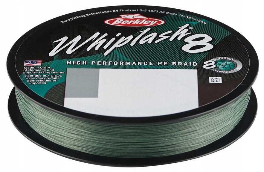 Plecionka Berkley Whiplash 0,14 mm 150 m Green zielona