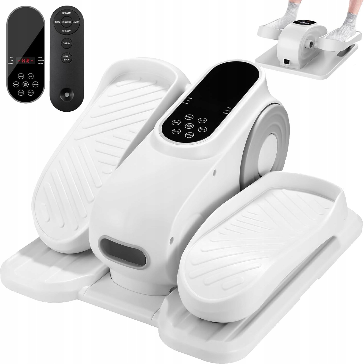 Elektrický Eliptický Trenažér Pod Stůl Masážní Přístroj Na Nohy Pro Seniory 2 Režimy