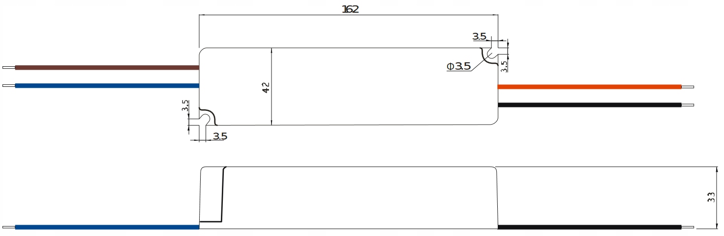 WODOODPORNY zasilacz 12V 72W 6A IP67 do TAŚM LED wodoszczelny GPV-75-12 GLP EAN (GTIN) 5901885204727
