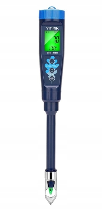 Ph Tester Pôdneho Podkladu Displej LCD Yinmik YK-S01 Príslušenstvo