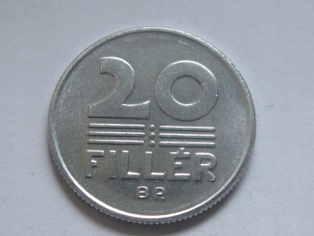 Węgry Moneta 20 Filer 1994 Stan 1 Menniczy UNC