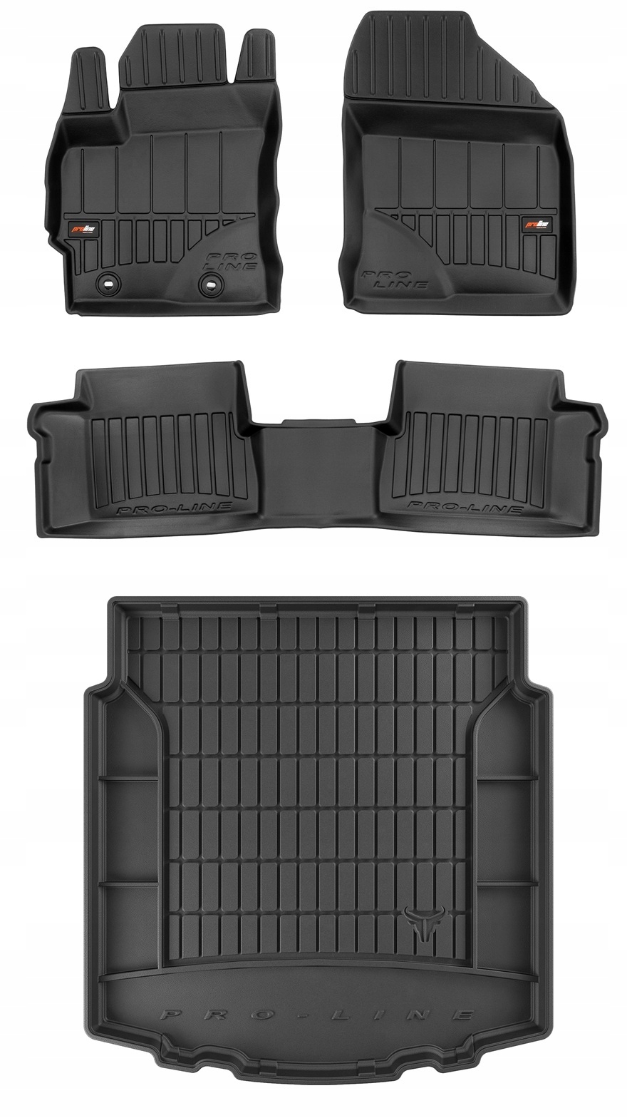 Set 3D gumové rohože Toyota Auris 2 Kombi Hybrid 2012-2018 d bo