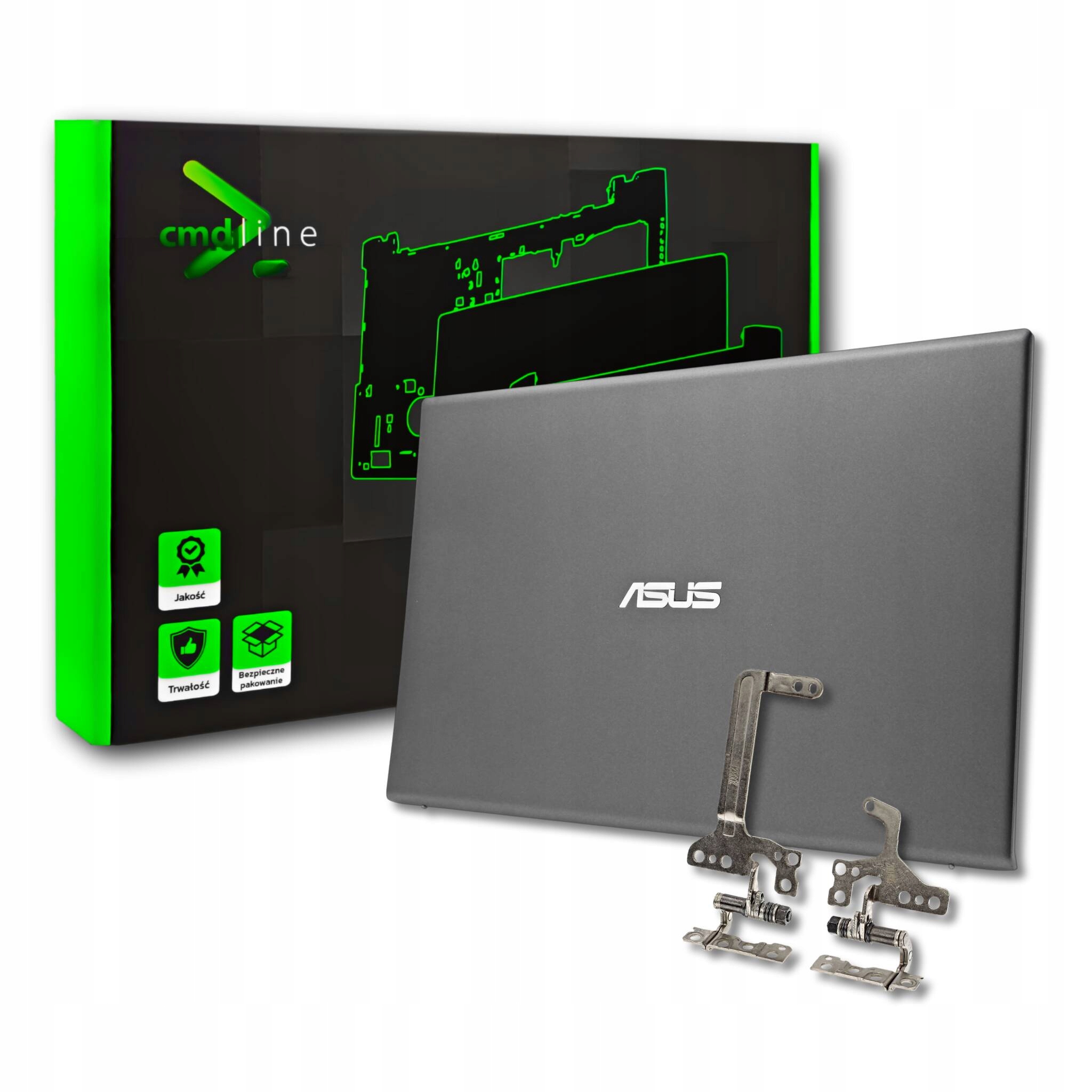 Klapa Zawiasy Matrycy Do Asus Vivobook X512FA X512FL X512UA X512JA Gre