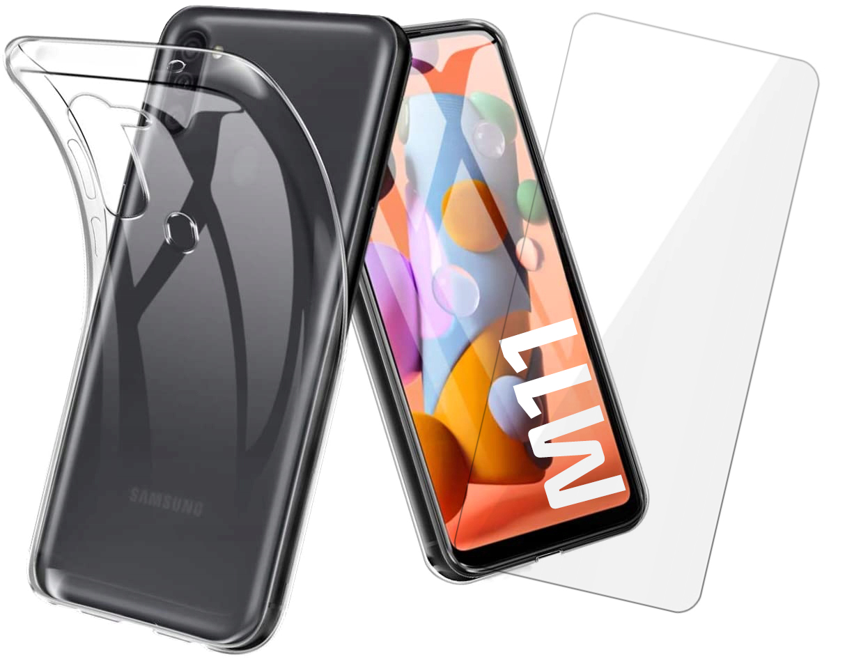 

Etui Silikonowe Guma Szkło 9H do Galaxy M11