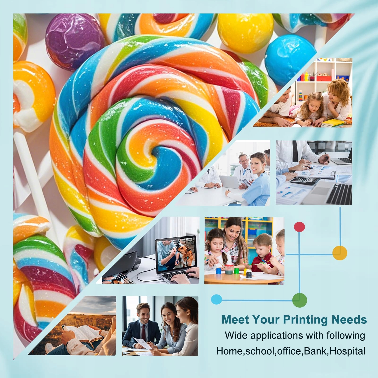 MEGFFICE 603XL Tusze Kompatybilne Epson XP2100 XP3100 WF2810 10 Sztuk — miniatura 6