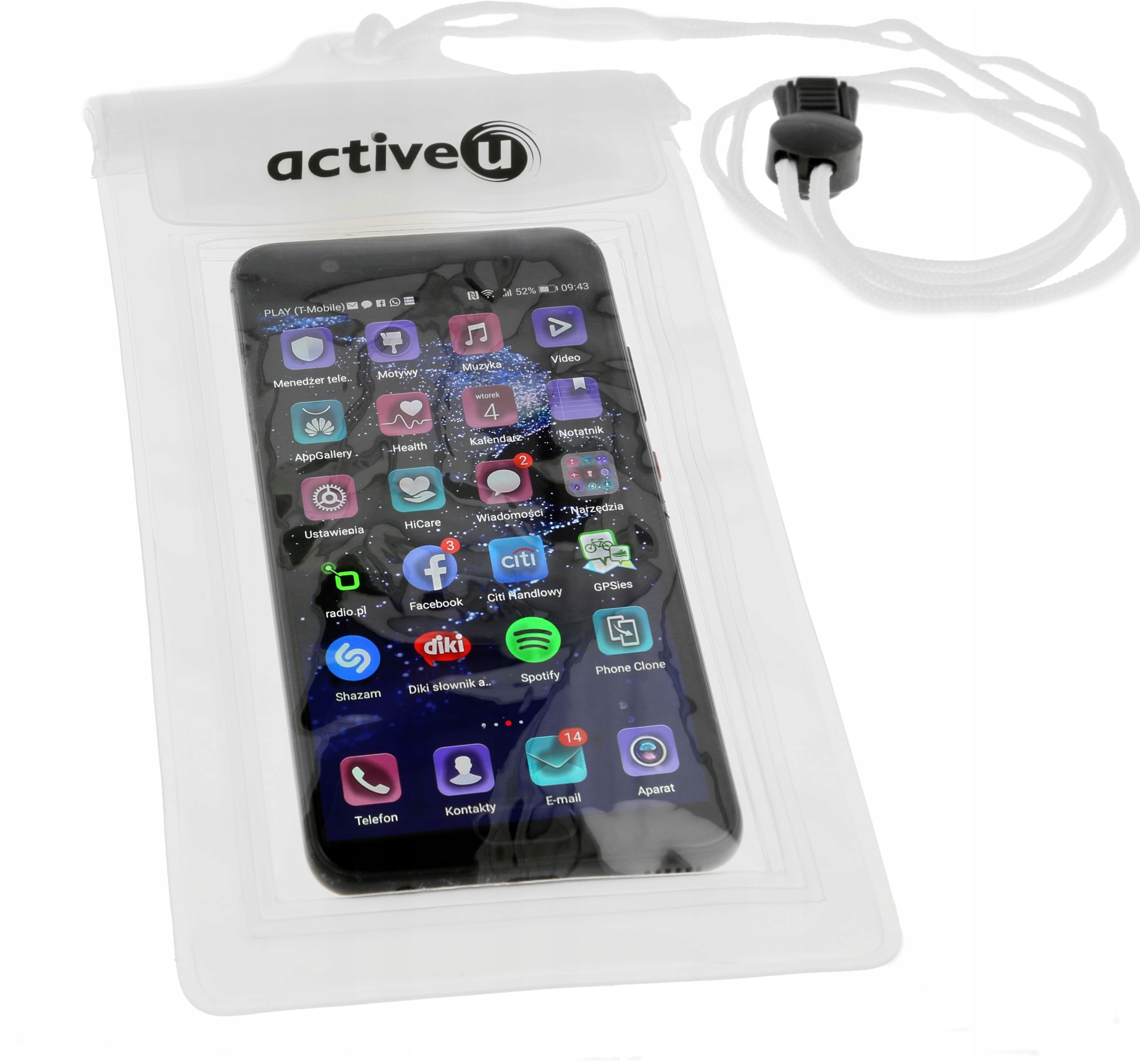 

Pokrowiec etui na telefon wodoszczelne dotykowe