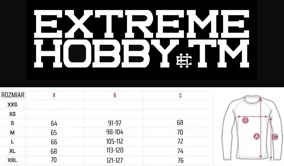 Extreme Hobby Rashguard Długi Rękaw Neo Orange L Marka Extreme Hobby