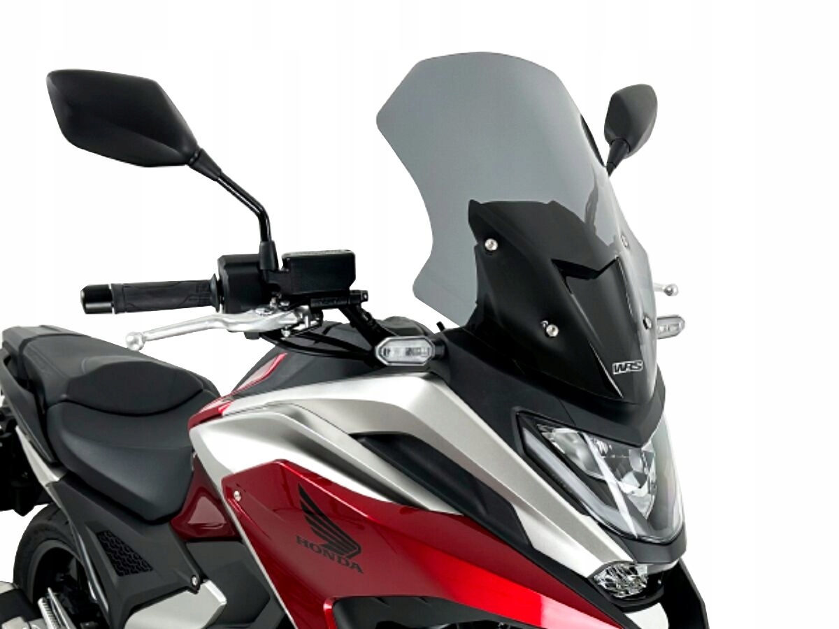 Motocyklové Plexi Wrs Touring Honda NC750X Transalp Smoke (dymové)