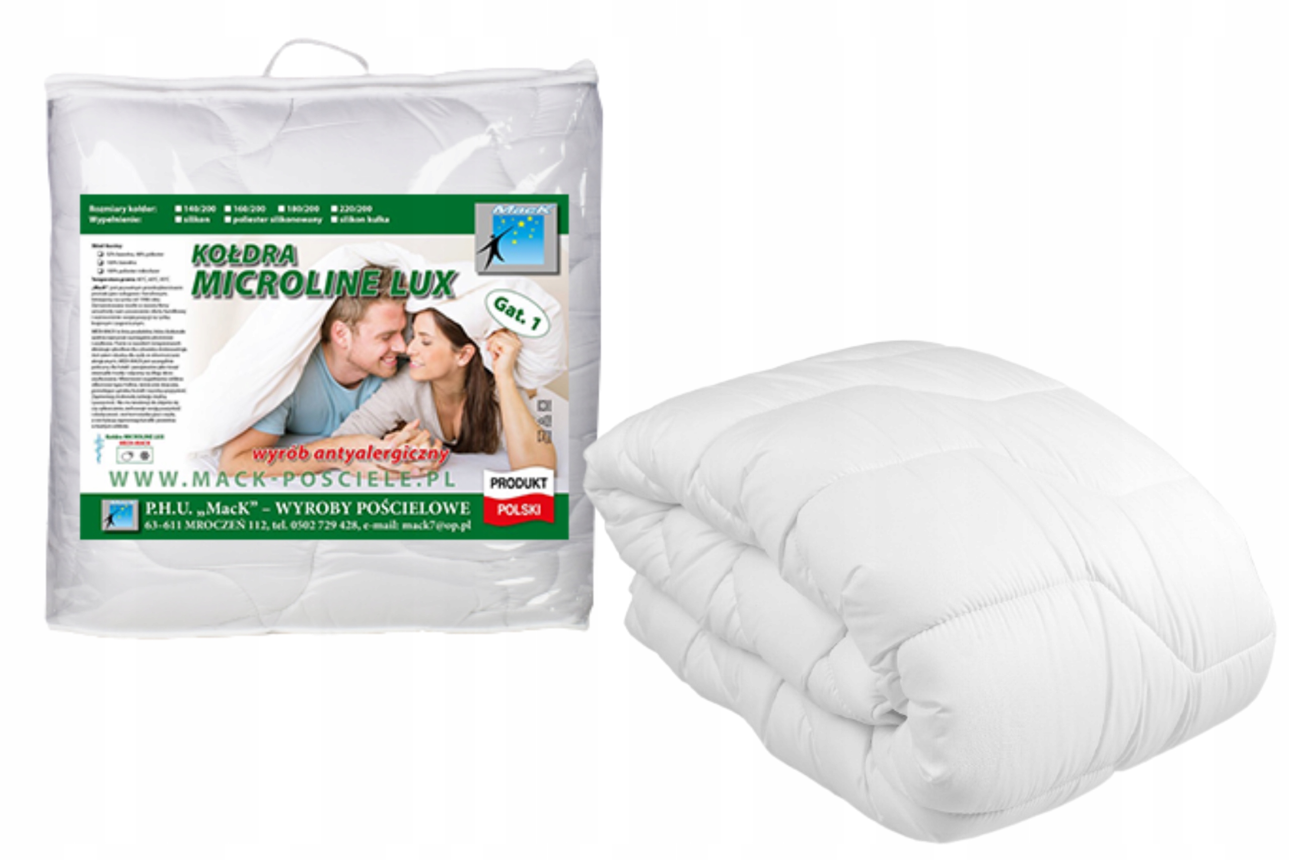 

Kołdra antyalergiczna 220x200 Microline lux Mack