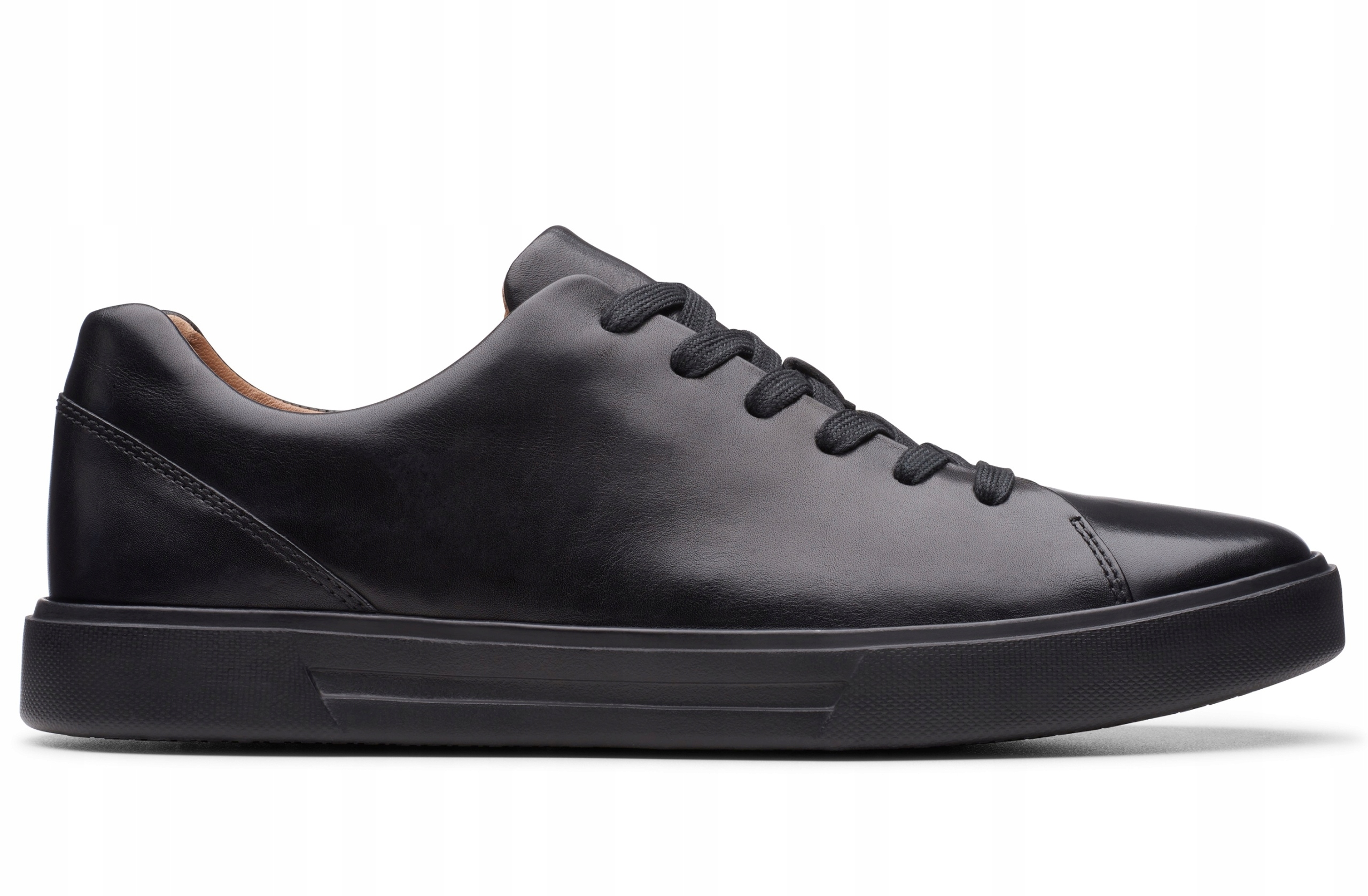 Buty męskie trampki skórzane Clarks Un Costa Lace czarne 44.5