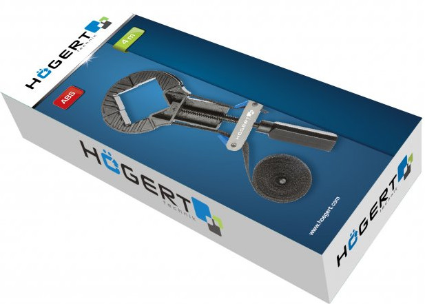 Ścisk Taśmowy Stolarski Kątowy Zacisk 4m HOGERT Rodzaj taśmowy