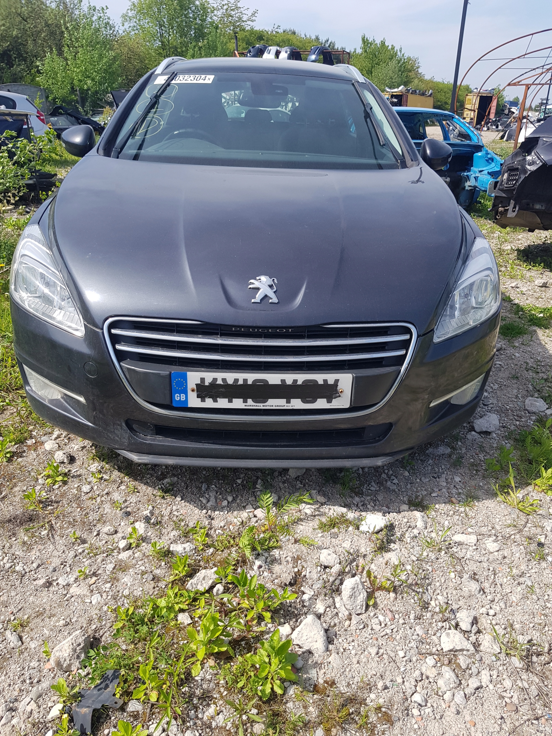 KOMPLETNY PRZOD PEUGEOT 508 LAMPY MASKA BLOTNIKI PAS PRZEDNI 2.0 HDI