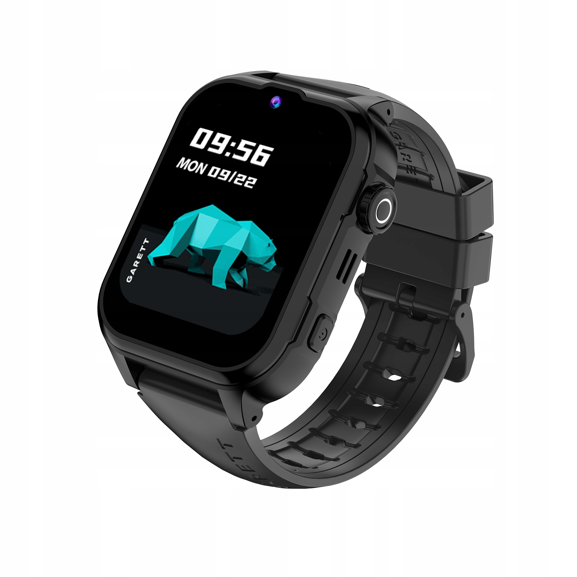 Garett Kids Hero Pre 4G čierny chytré hodinky pre dieťa Gps Sos WhatsApp IP67