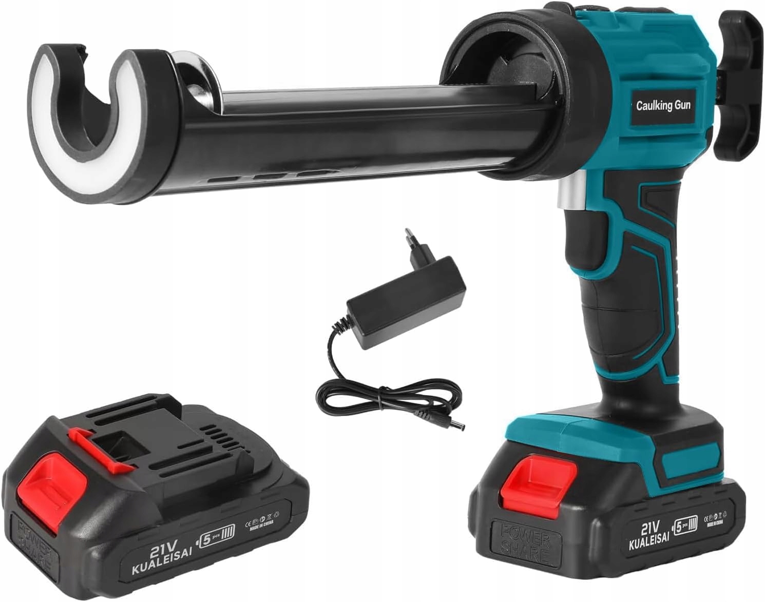 Vytlačovač Pistole Na Silikonové Lepidlo Akumulátorová Regulace Rychlosti Led