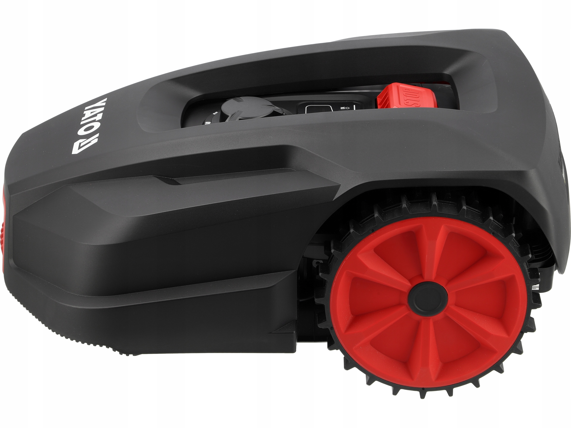 АВТОМАТИЧНА ГАЗОНОКОСАРКА-РОБОТ ДЛЯ ГАЗОНУ 500 м² 2.0 Ah YATO Ширина скошування 18 см