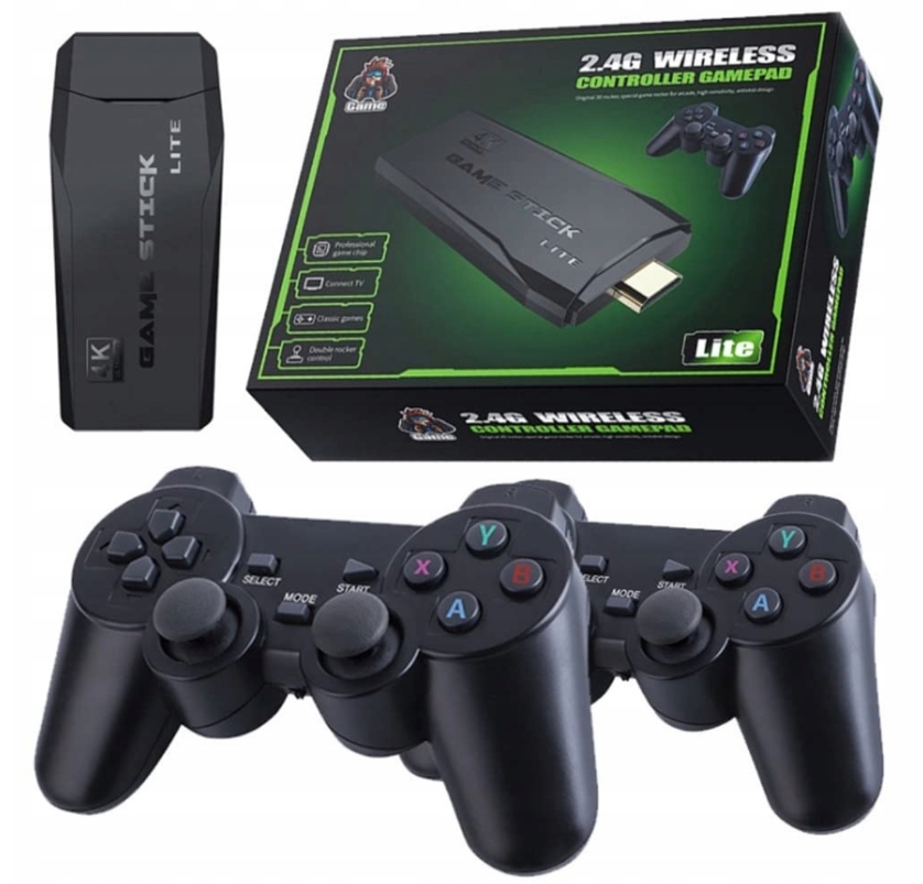 Konsola USB Bezprzewodowe Pady Gry 4K Gra Emulator