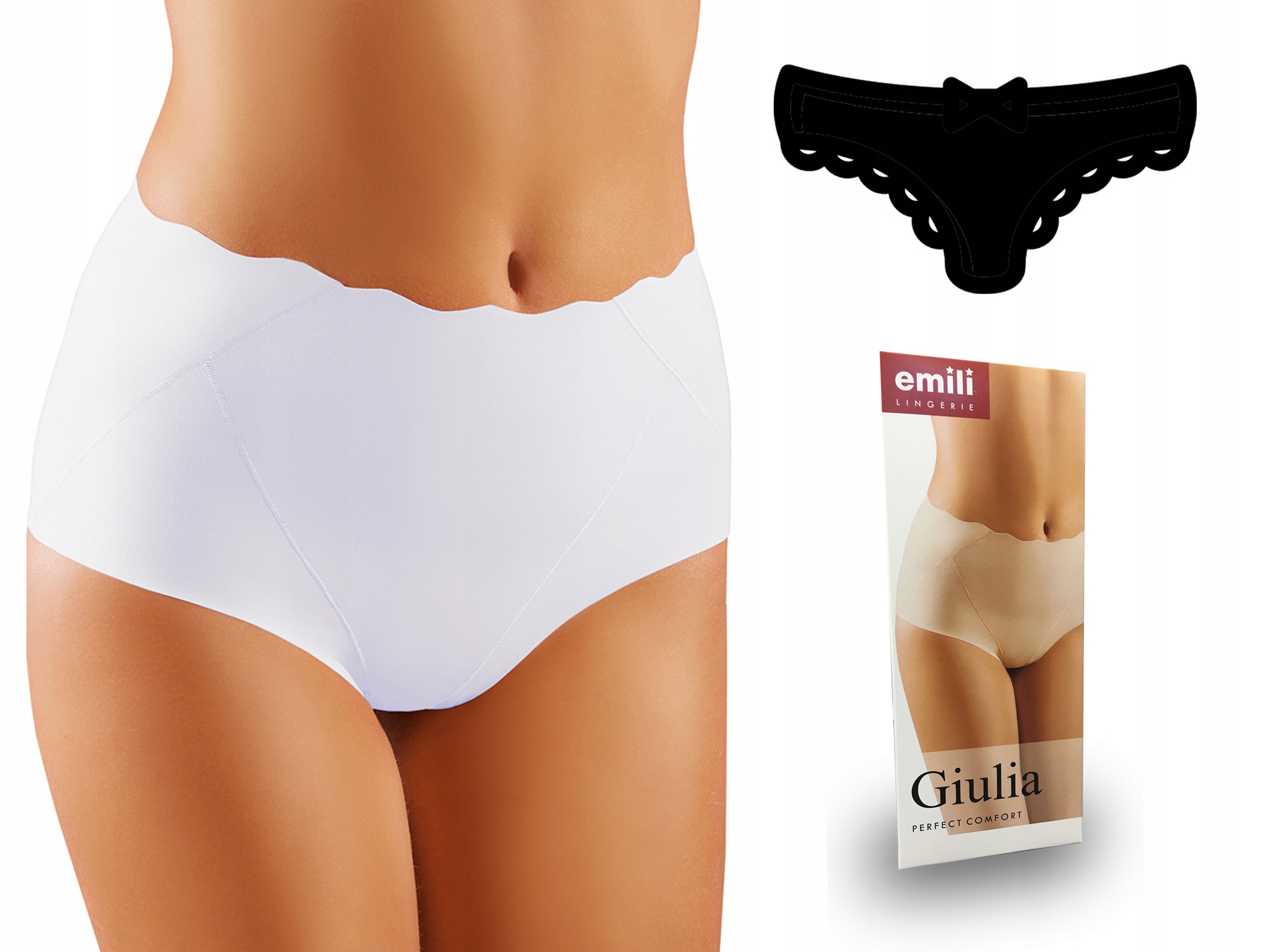 

Emili Giulia Figi Wyszczuplające czarny 2XL