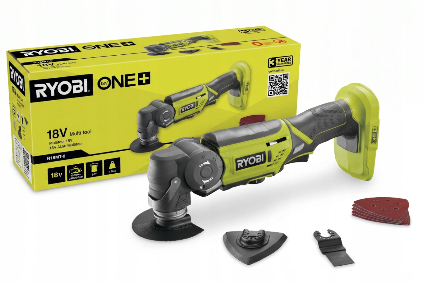 R18MT-0 Multifunkční nástroj 18V One+ verze bez baterie Ryobi