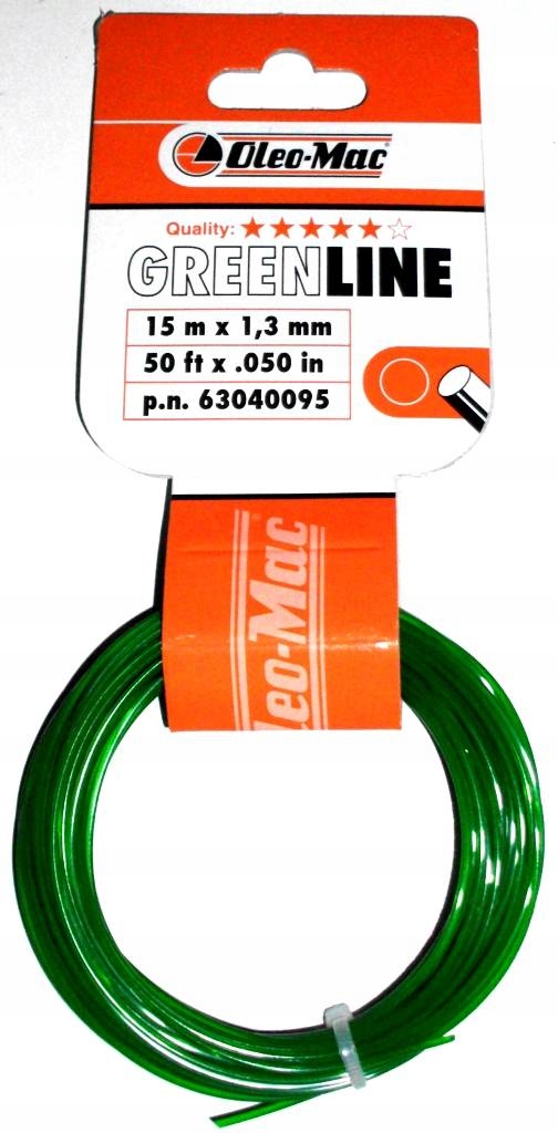 

Żyłka Tnąca Oleo-mac 1,3MMx15M Okrągła