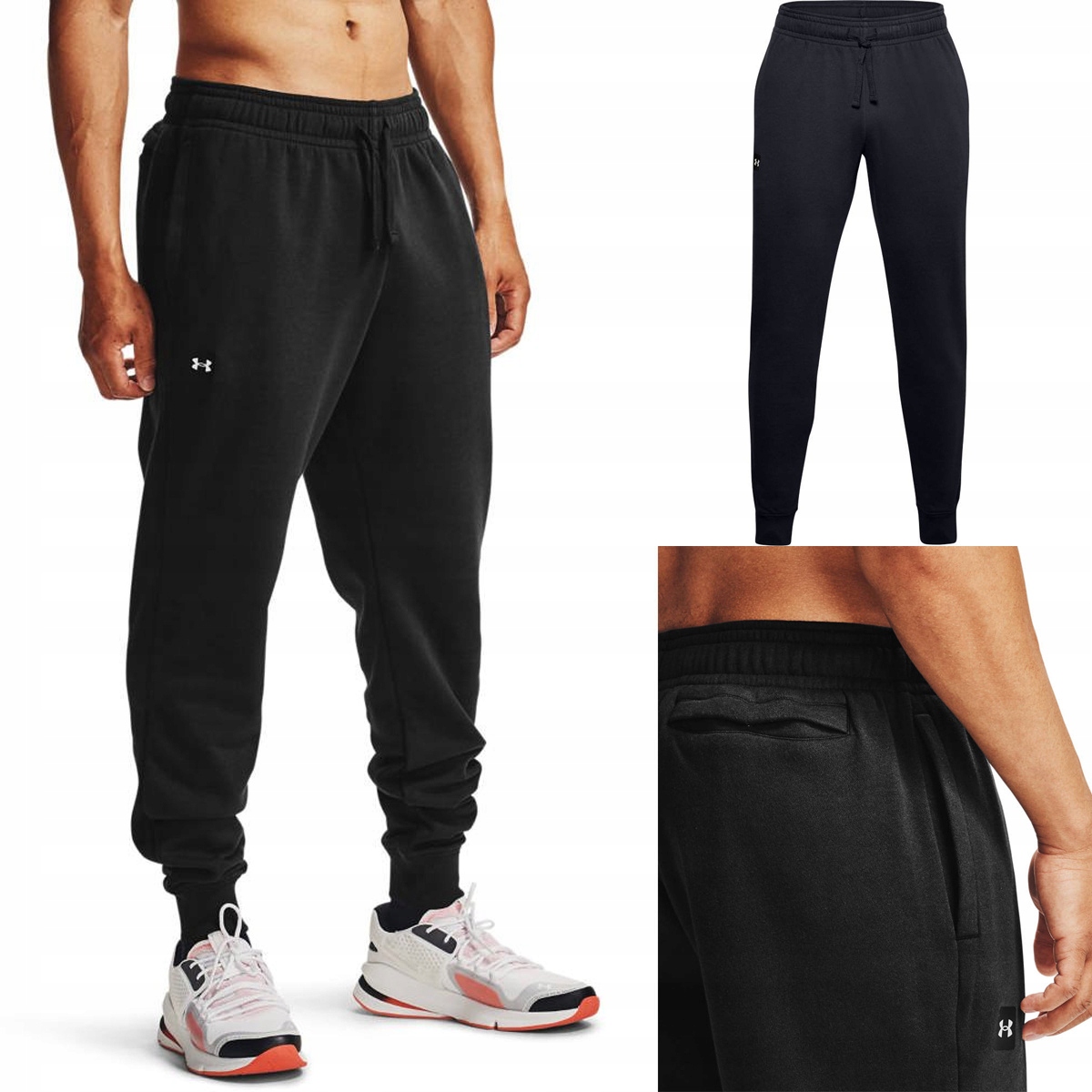 Spodnie dresowe męskie Under Armour Rival Fleece Joggers 1357128 r. XXL