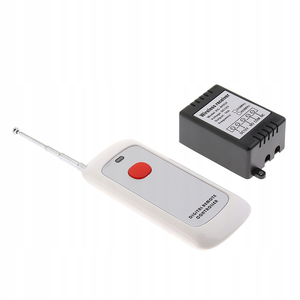 Wireless Remote Control DC 12V 10A Relay Receiver