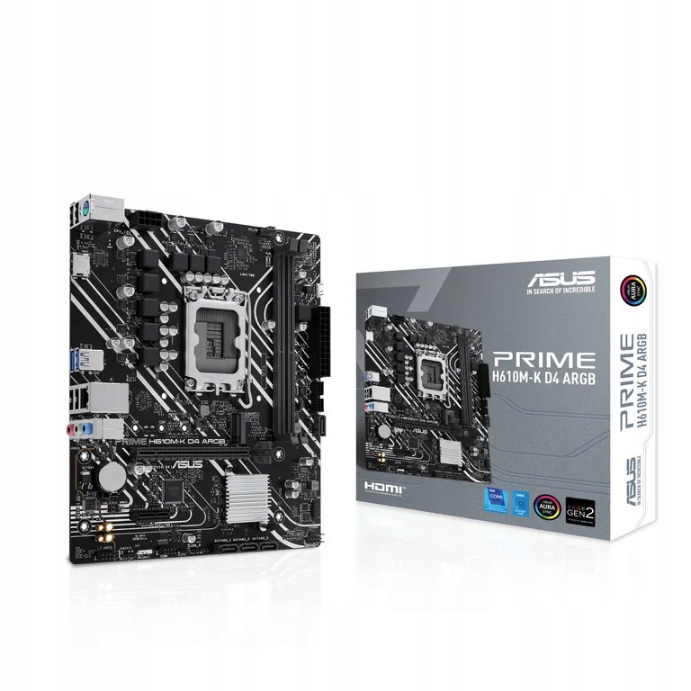 Základná doska Micro Atx Asus H610M-K D4 Argb