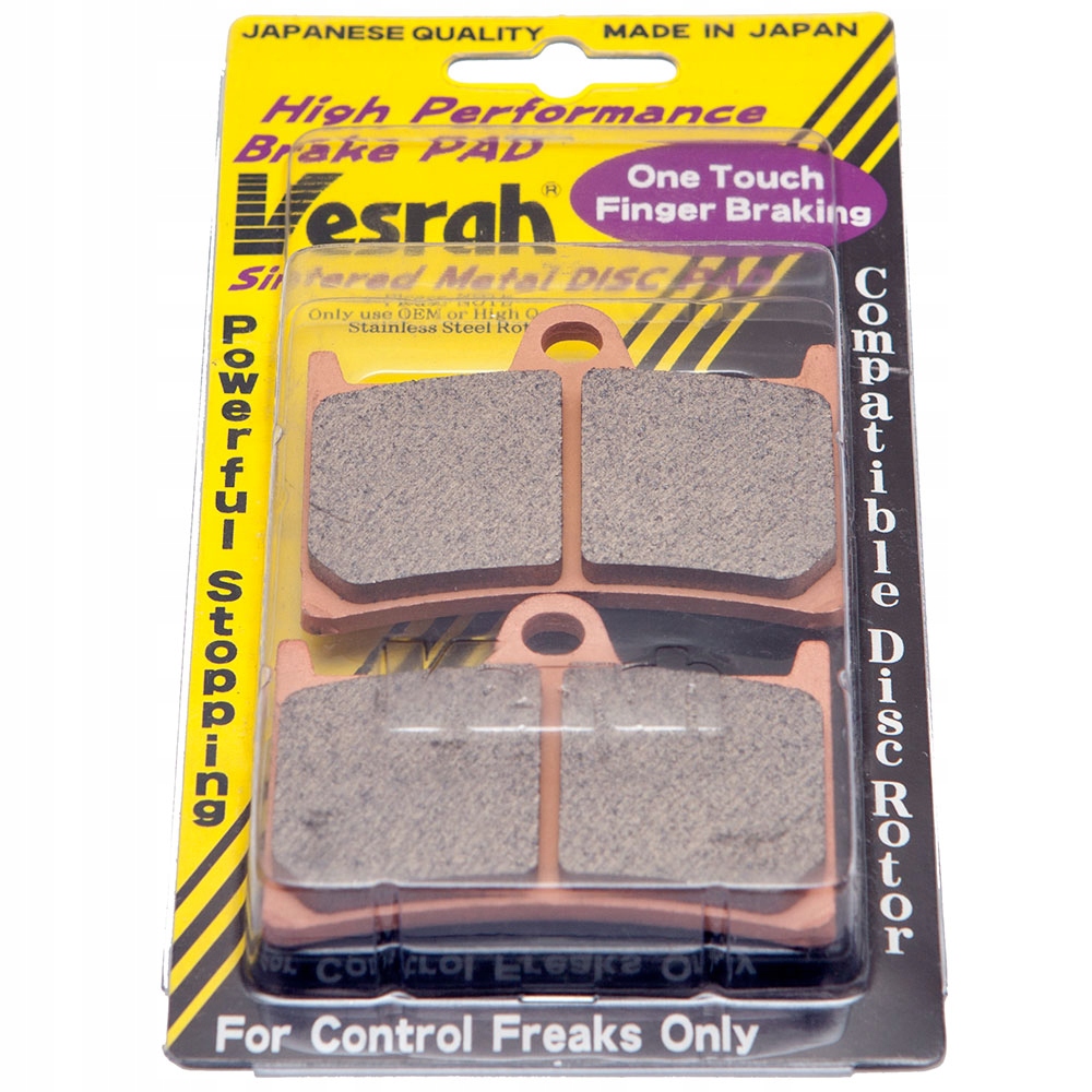 VD-248JL - VESRAH тормозные колодки YAMAHA YZF-R1 1998-2006