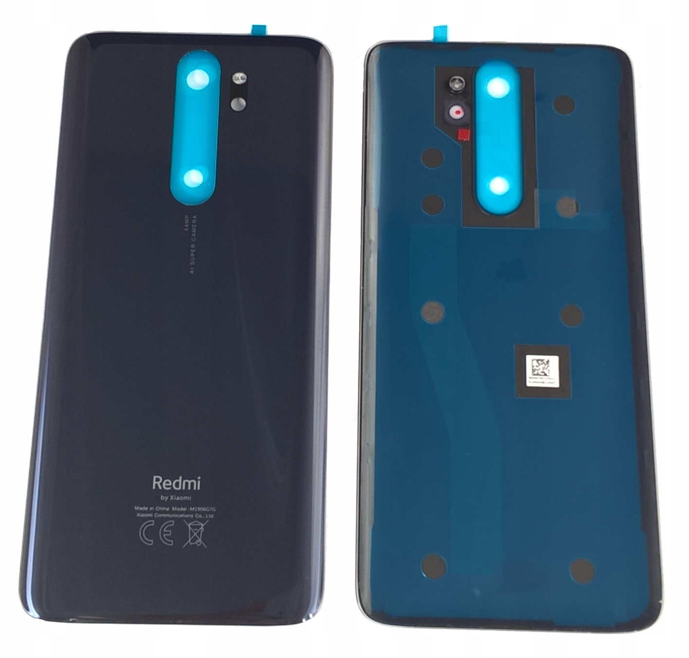 Oryginalna Klapka Baterii Obudowa Redmi Note 8 Pro Mineral Grey Ce M1906G7G