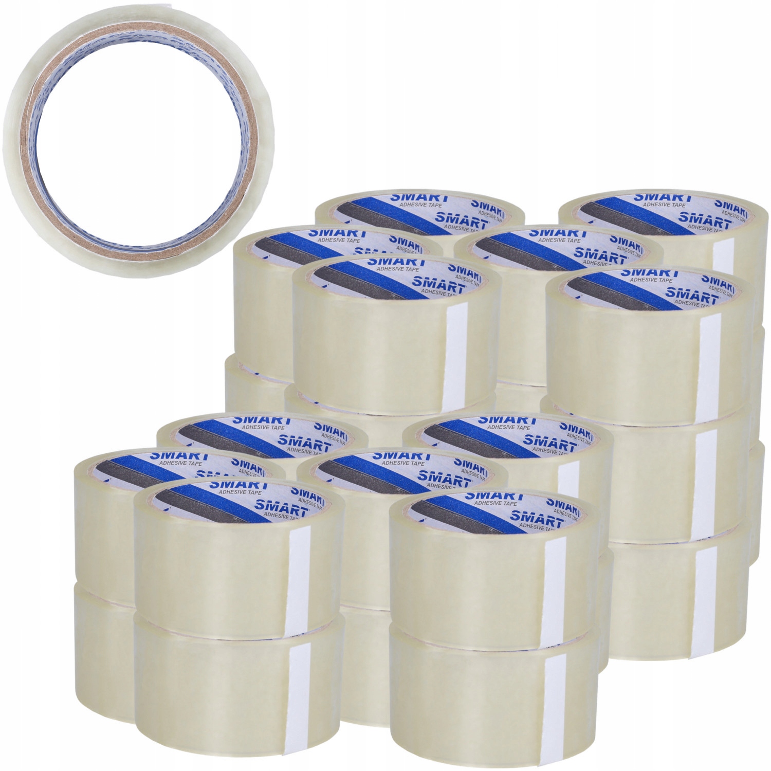 Taśma Pakowa 48/50 Y Klejąca Bezbarwna 30 szt