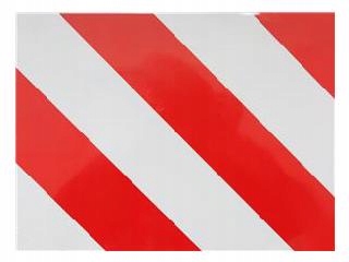 

Tablica Ostrzegawcza Gabaryt 40x30 Prawa Naczepa