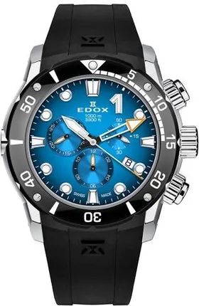 Edox CO-1 Chrono Titanium 10242-TIN-BUIDN WR100 45mm