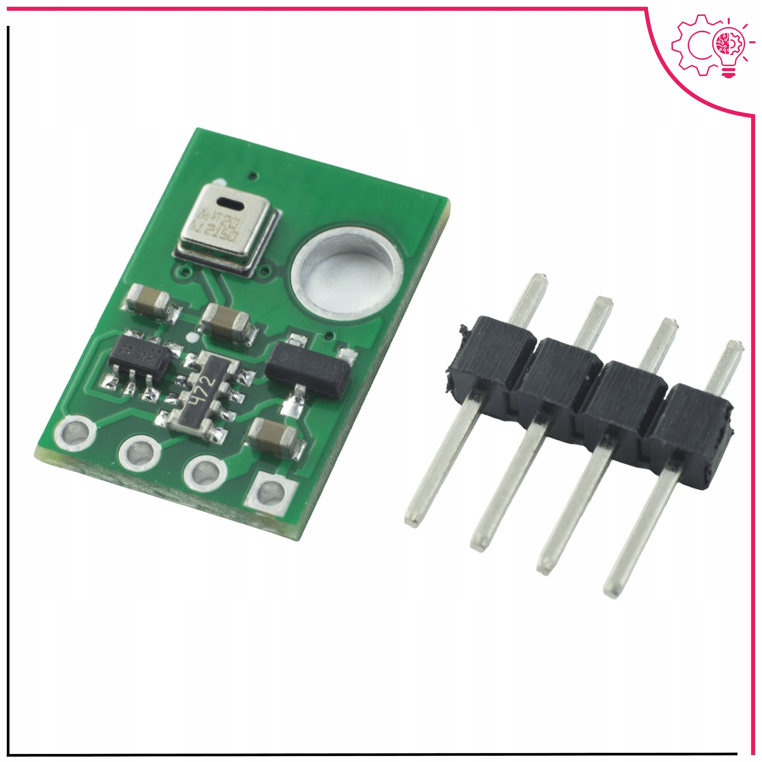 Czujnik Temperatury i Wilgotności AHT20 Precyzyjny Do Arduino ESP32 STM32 Model Precyzyjny czujnik temperatury i wilgotności