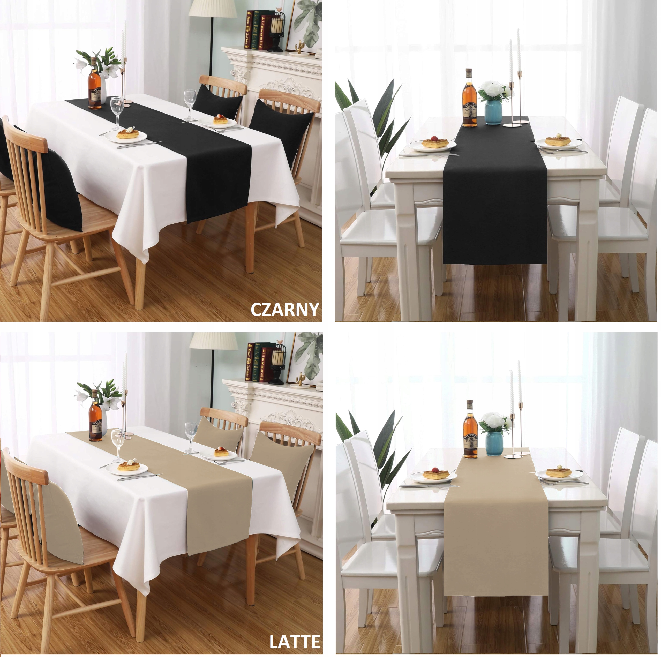 BIEŻNIK OBRUS GŁADKI NA STÓŁ 40x200 PRACTICAL MATOWY WYBÓR KOLORÓW Typ bieżnik