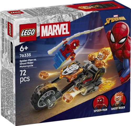 76335 LEGO SUPER HEROES Spider-Man vs Ghost Rider