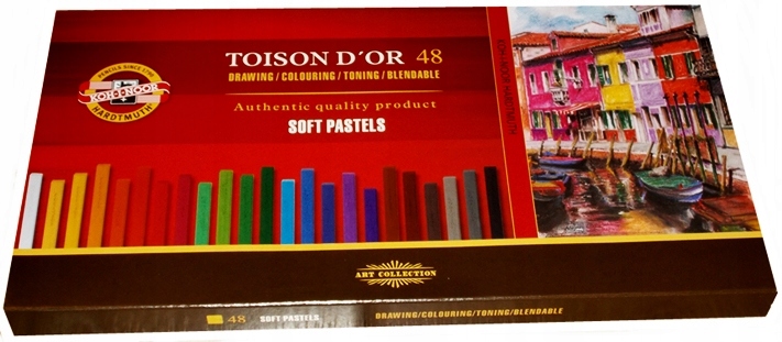 Suché Pastely Toison Dor 48 Barev 8586 Akce