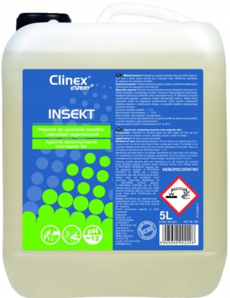 CLINEX INSEKT PREPARAT DO USUWANIA OWADÓW 5L