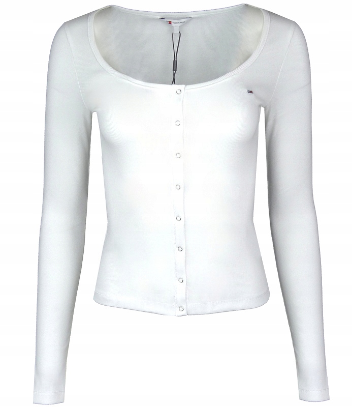 Tommy Jeans dámská halenka, Slim, bílá, M