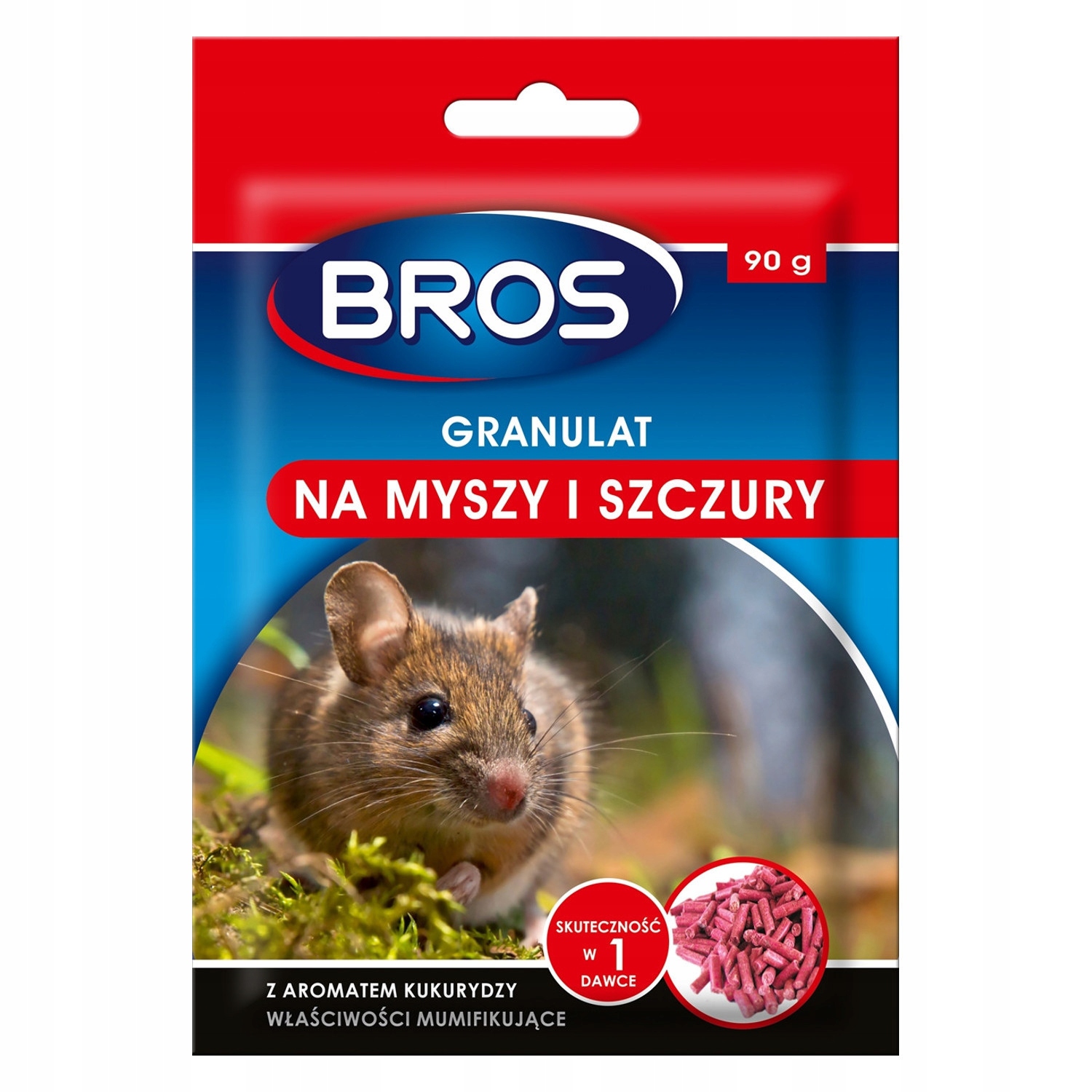 

Bros Granulat Trutka Na Myszy I Szczury 90g