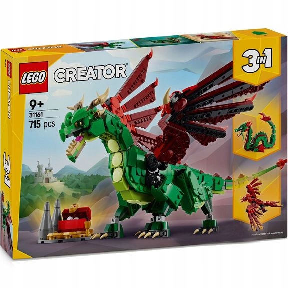Lego Creator Středověký drak 31161