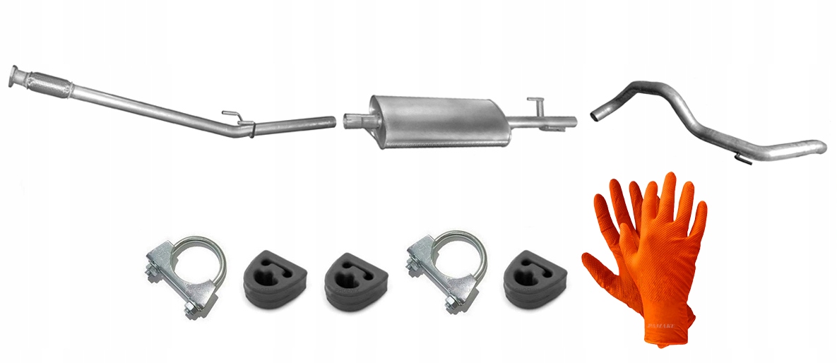 Vw Lt 2.8 TDi 92-96-116 kW (07/1997-08/2006) Lwb -3550 mm Výfukový Systém