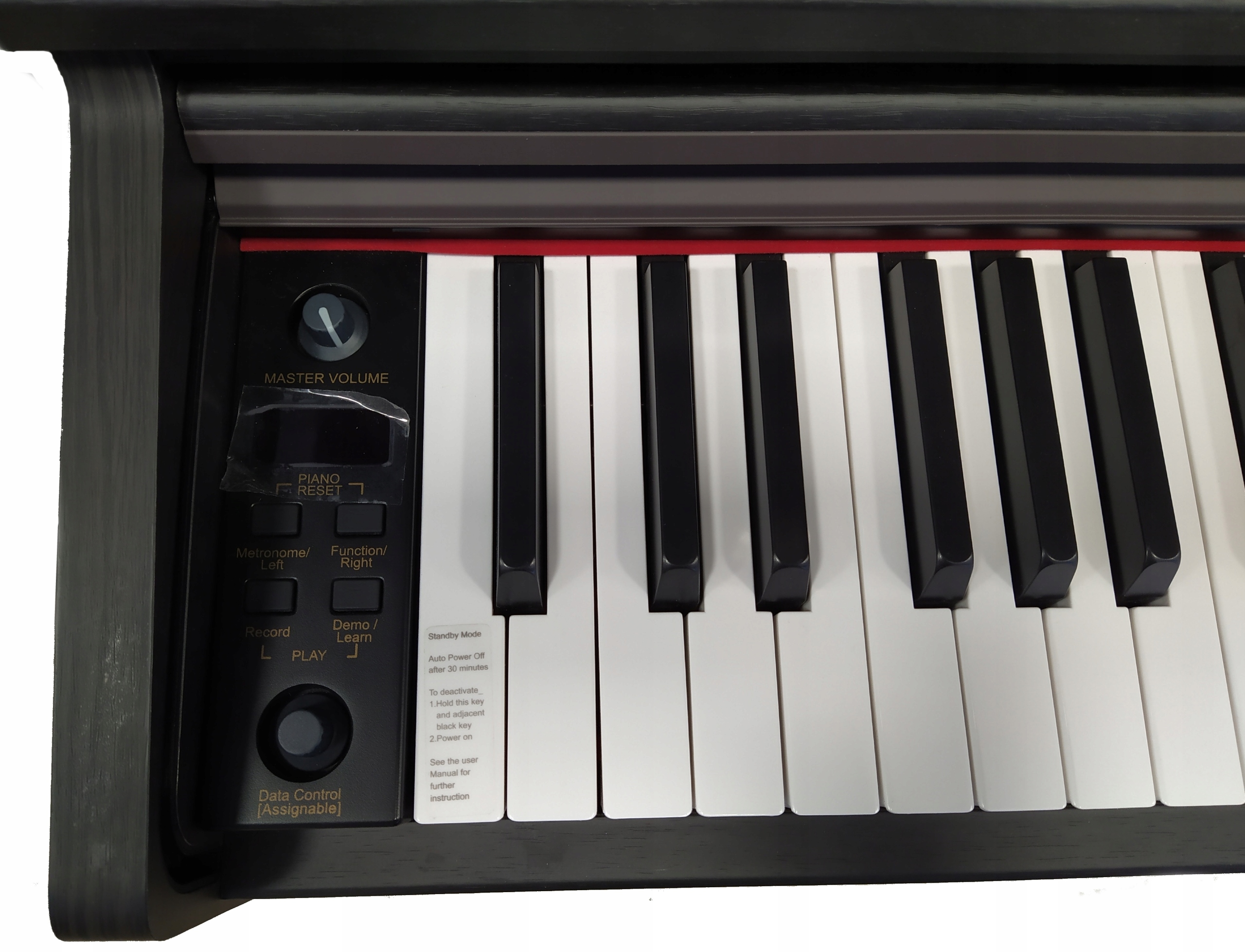 RINGWAY RP220 RW PVC PIANINO CYFROWE ŁAWA SŁUCHAWKI ZESTAW 88 KLAWISZY Kod producenta RP-220 RW PVC