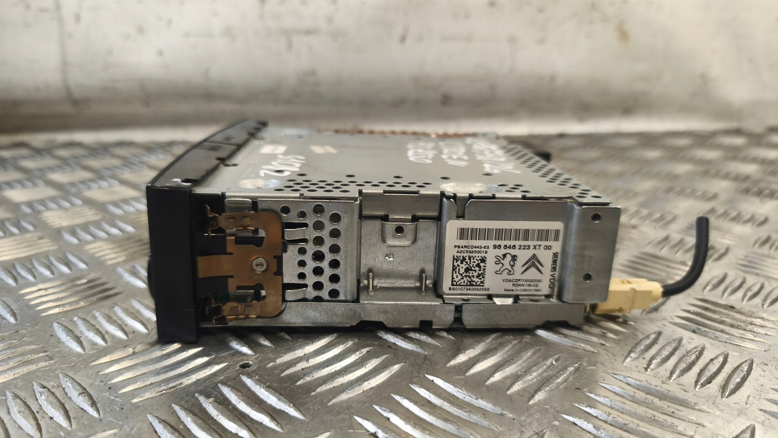 RADIO CITROEN PICASSO C4 2008r 96646223XT