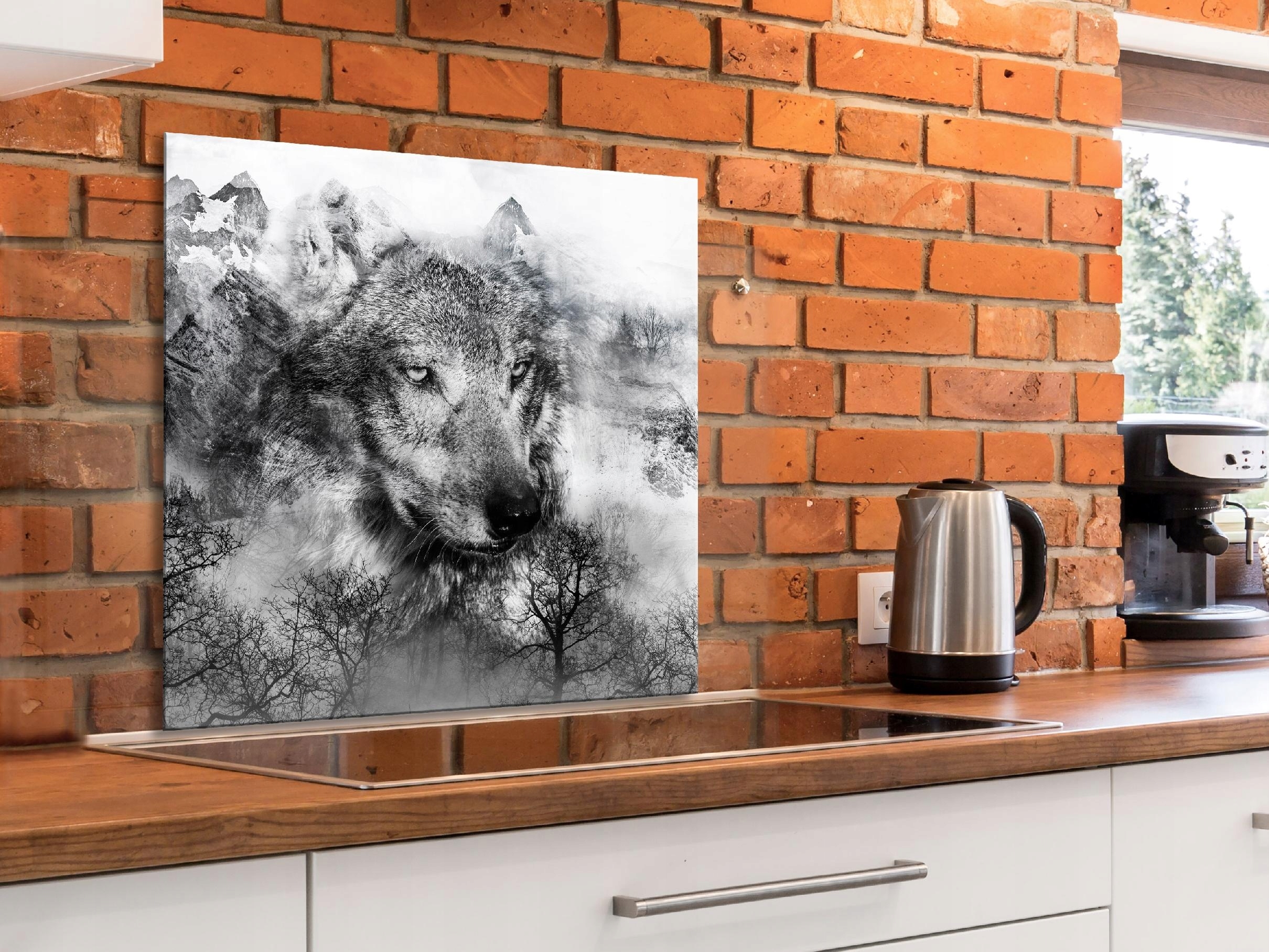 Skleněný Kuchyňský Panel 80x80 g-A-0212-aq-a
