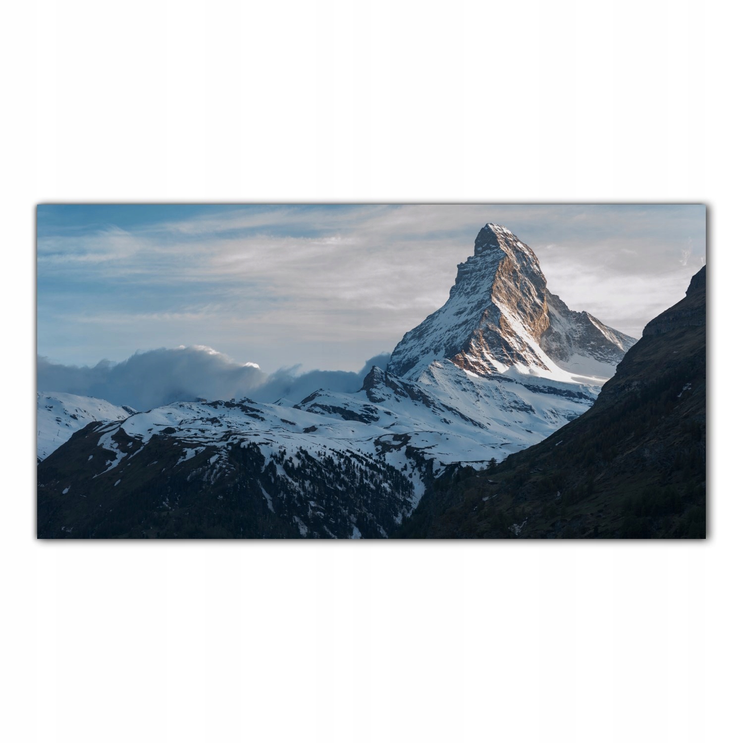 

Obraz Szklany Foto-obraz Góry Alpy Natura 140x70