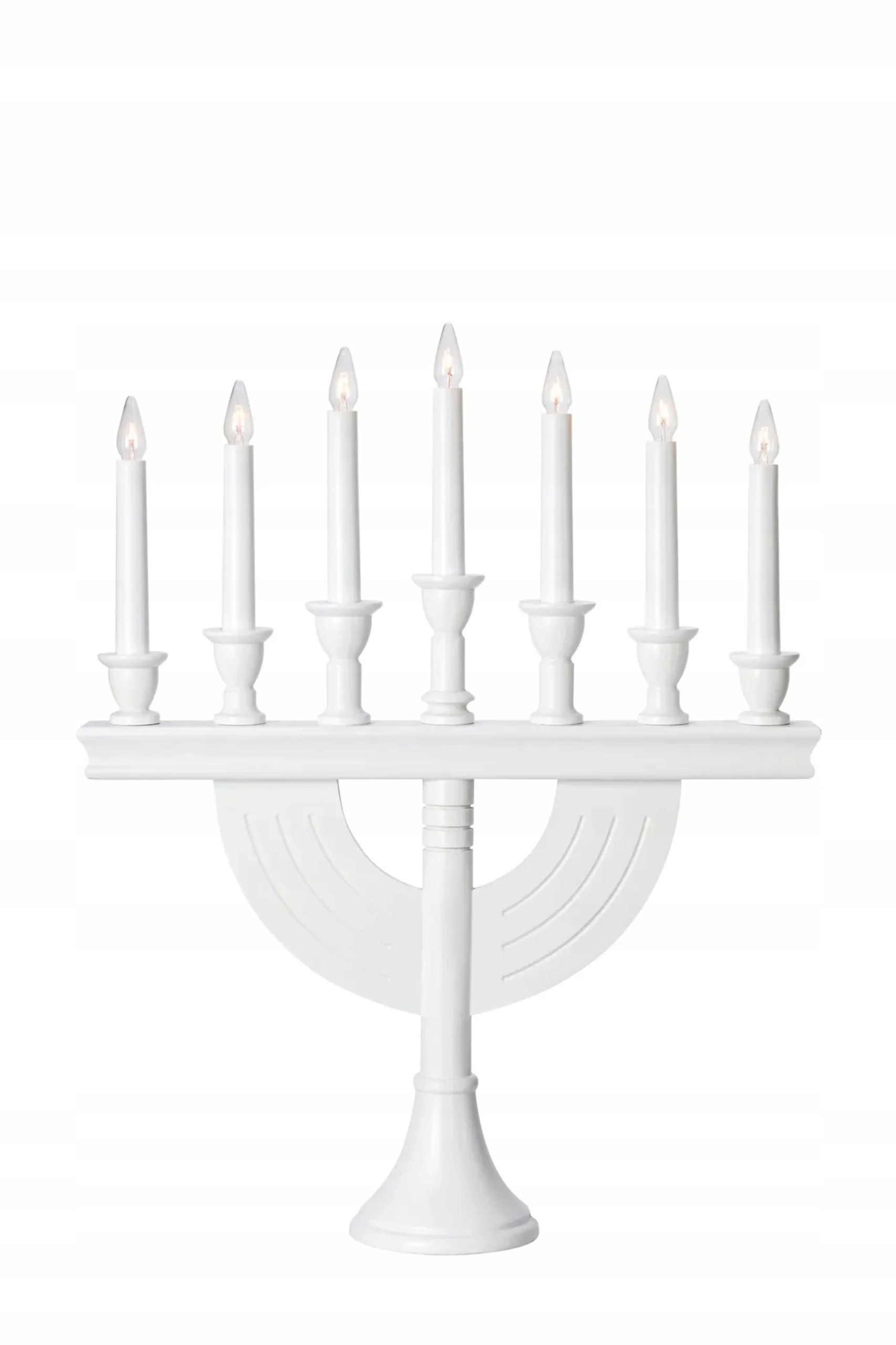 Markslöjd Torpa adventný biely svietnik