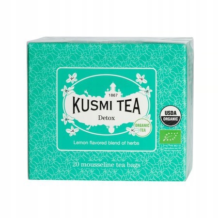 Kusmi Tea Detox Bio Čaj v sáčcích 20